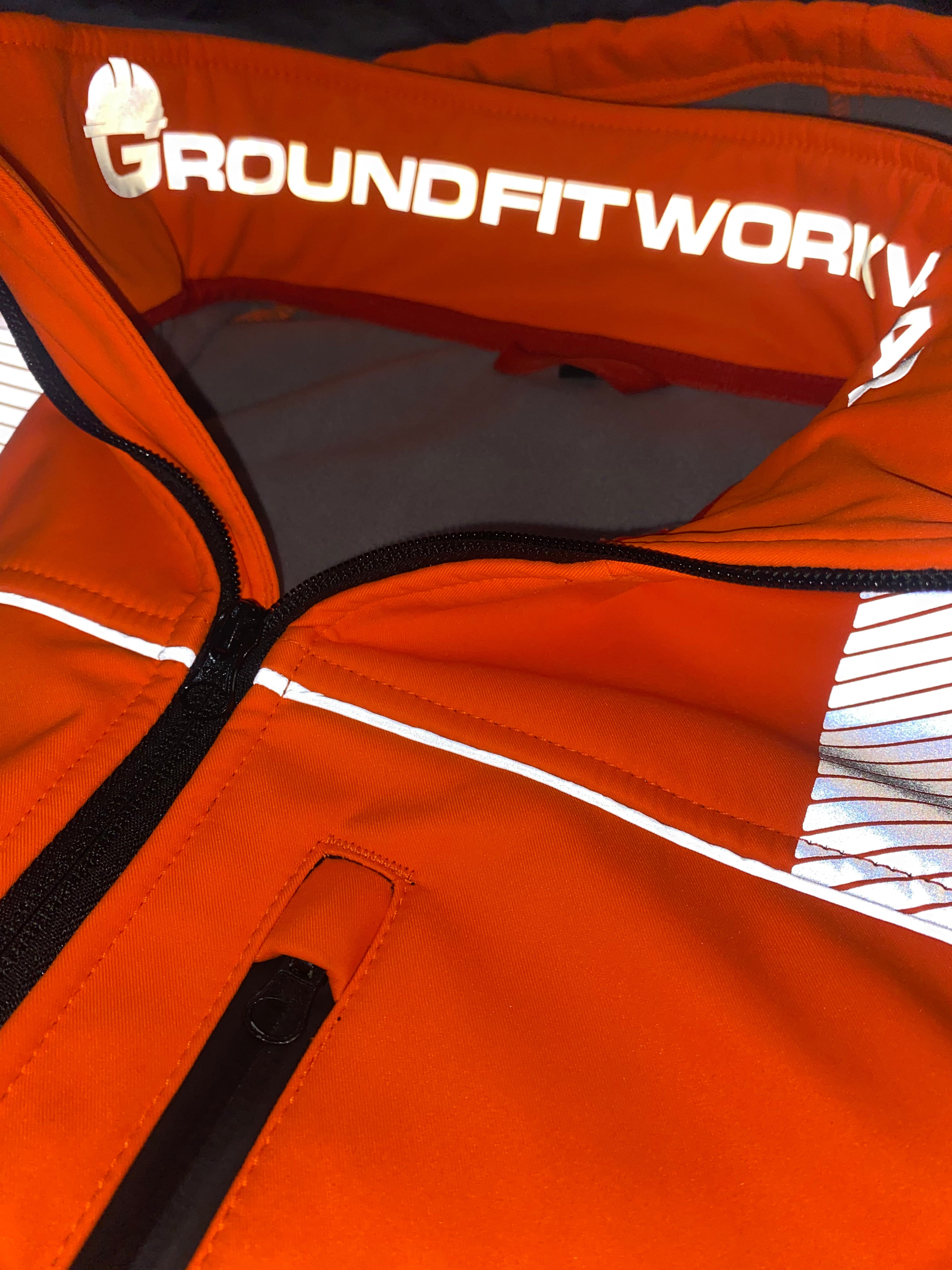 Water Resistant High Vis Soft Shell Jacket